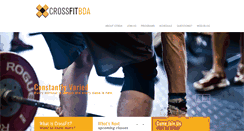 Desktop Screenshot of crossfitbda.com